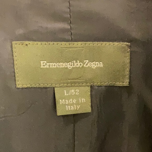 Ermenegildo Zegna navy blue cashmere blazer - Picture 4 of 7